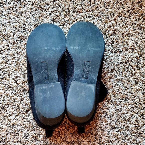 American Eagle Black Suede Size 8 Chelsea Boots - Picture 8 of 9